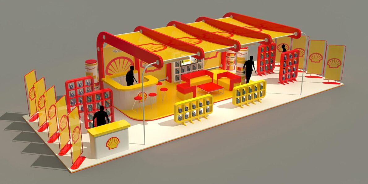 Booth Design - Can Kuskon 3D Studio